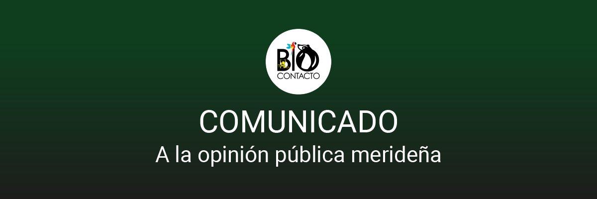 Comunicado Biocontacto